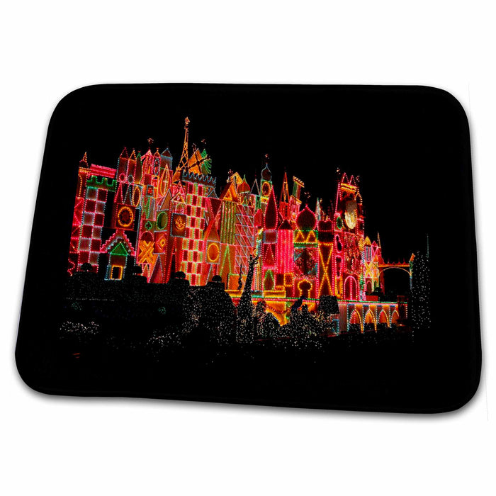 Dish Drying Mat - Small World Christmas Christmas Designs