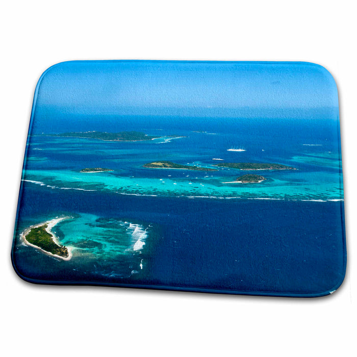 Dish Drying Mat - Tobago Cays, St. Vincent and the Grenadines-CA35 MDE0139 - Michael DeFreitas St. Vincent and the Grenadines