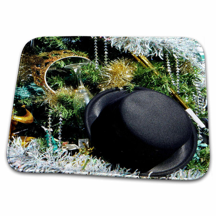 Dish Drying Mat - Top Hat Holiday