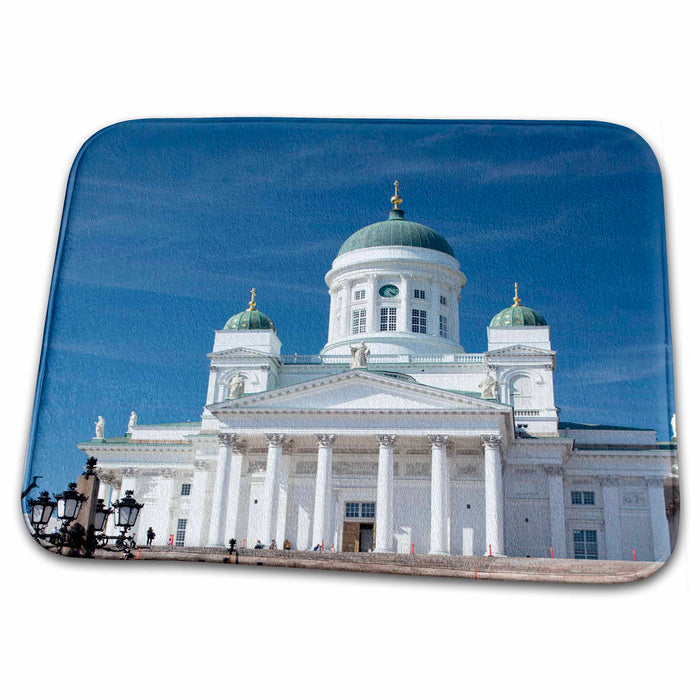 Dish Drying Mat - Finland, Helsinki, Tuomiokirko, Lutheran Cathedral - EU08 WBI0007 - Walter Bibikow Cathedrals