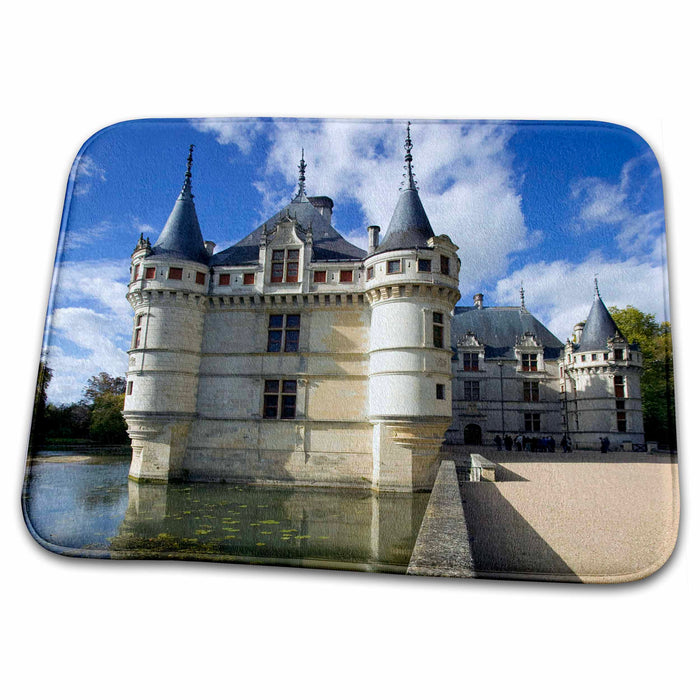 Dish Drying Mat - Chateau of Azay-le-Rideau, Indre-et-Loire, France - EU09 DBN0732 - David Barnes Castles