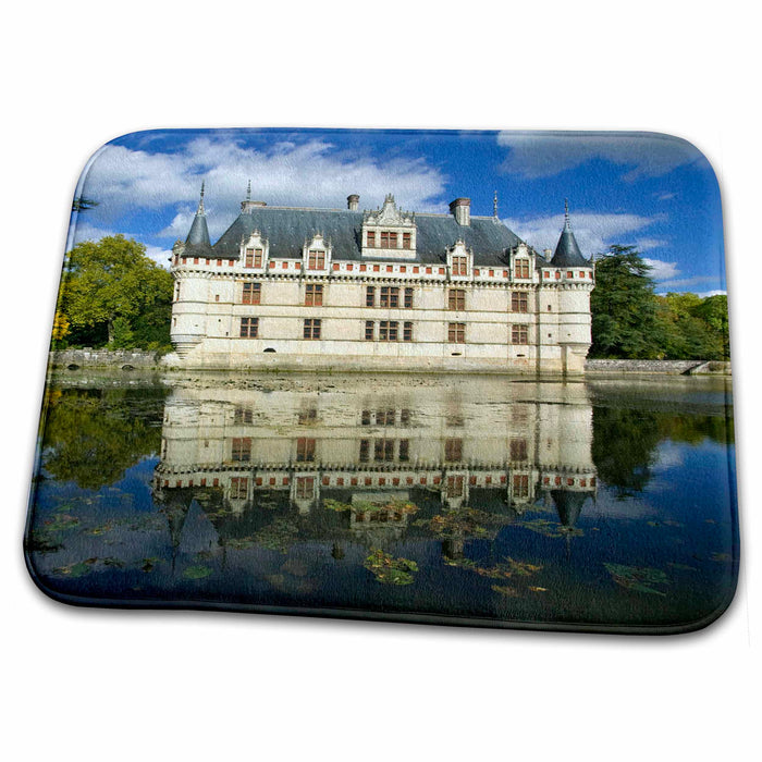 Dish Drying Mat - Chateau of Azay-le-Rideau, Indre-et-Loire, France - EU09 DBN0733 - David Barnes Castles