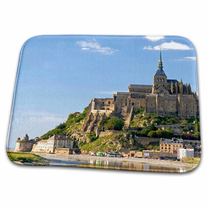 Dish Drying Mat - Mont Saint Michel, Basse-Normandie, France - EU09 DFR0442 - David R. Frazier Normandy