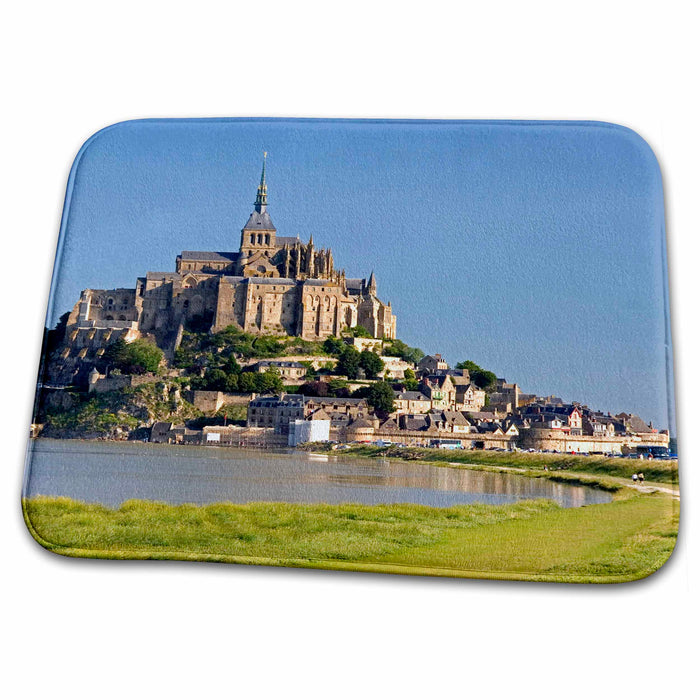 Dish Drying Mat - Mont Saint Michel, Basse-Normandie, France - EU09 DFR0452 - David R. Frazier Normandy