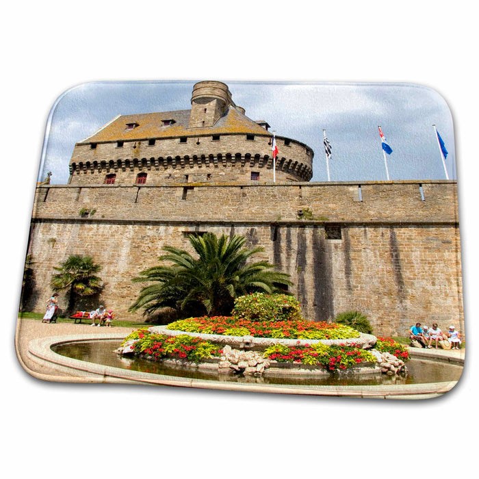 Dish Drying Mat - Fort National, Saint-Malo, Brittany, France - EU09 DFR0465 - David R. Frazier Fortifications