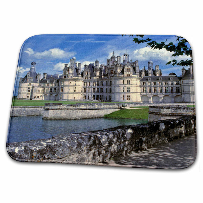 Dish Drying Mat - France, Chateau Chambord, Loire Valley - EU09 RER0069 - Ric Ergenbright French Chateaus