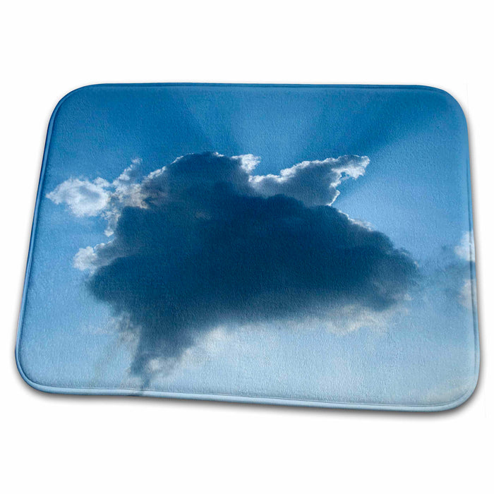 Dish Drying Mat - Germany, Bonn. Rhine River clouds - EU10 CMI0166 - Cindy Miller Hopkins Clouds