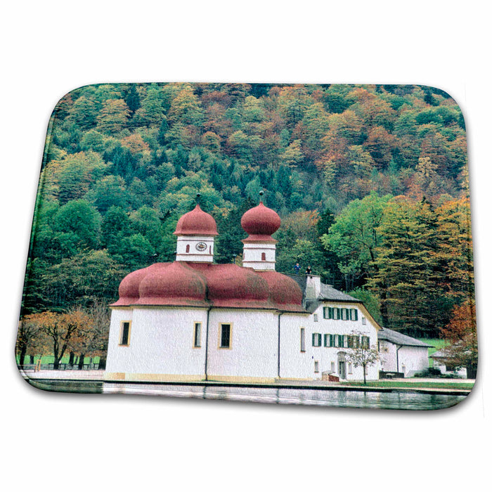 Dish Drying Mat - Germany, Bavaria, St. Bartholoma Chapel, Church - EU10 RER0043 - Ric Ergenbright Churches