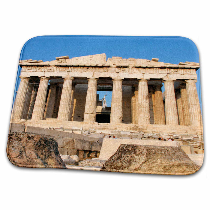 Dish Drying Mat - Parthenon, Ancient Architecture, Acropolis, Athens, Greece - EU12 PRI0104 - Prisma Ancient Architecture