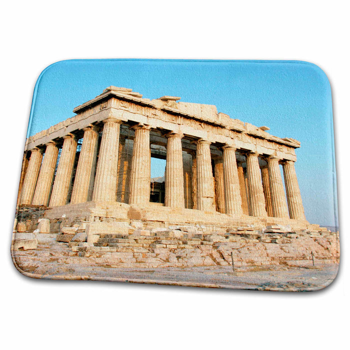 Dish Drying Mat - Parthenon, Ancient Architecture, Acropolis, Athens, Greece - EU12 PRI0107 - Prisma Ancient Architecture