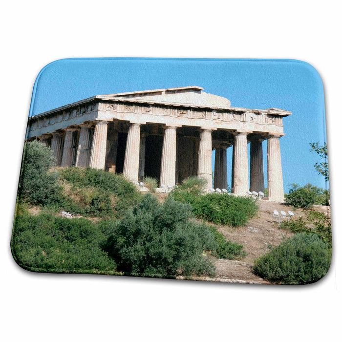 Dish Drying Mat - Temple of Hephaestus, Ancient Architecture, Athens, Greece - EU12 PRI0118 - Prisma Ancient Architecture