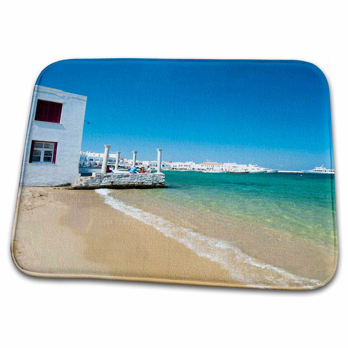 Dish Drying Mat - Mykonos Town, Chora, Cyclades, Greece - EU12 SPI0007 - Sergio Pitamitz Beaches