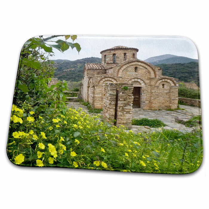 Dish Drying Mat - Greece, Crete, Byzantine Church of the Panayia - EU12 SSM0111 - Scott T. Smith Churches