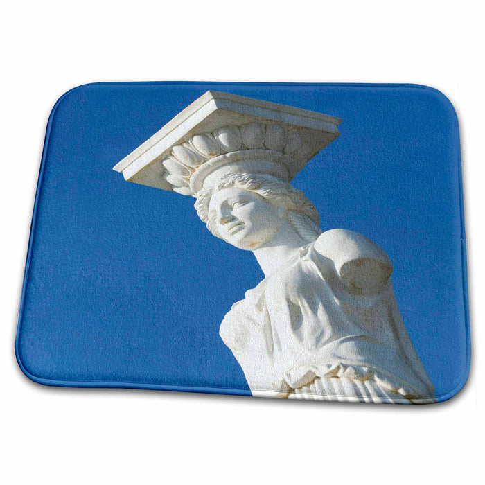 Dish Drying Mat - GREECE, Ionian Islands, KEFALONIA, Caryatid Statue - EU12 WBI0335 - Walter Bibikow Statues