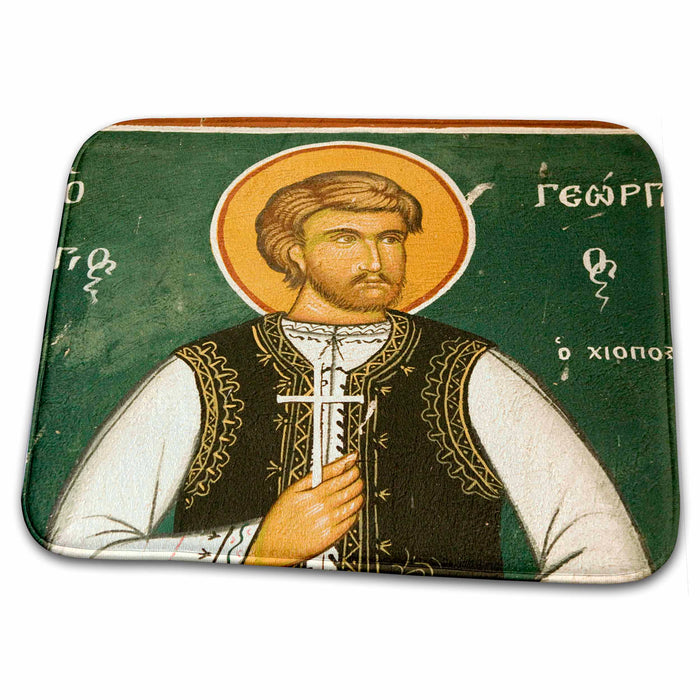 Dish Drying Mat - GREECE, Aegeans, LESVOS, Filia Limonos Monastery - EU12 WBI0675 - Walter Bibikow Christianity