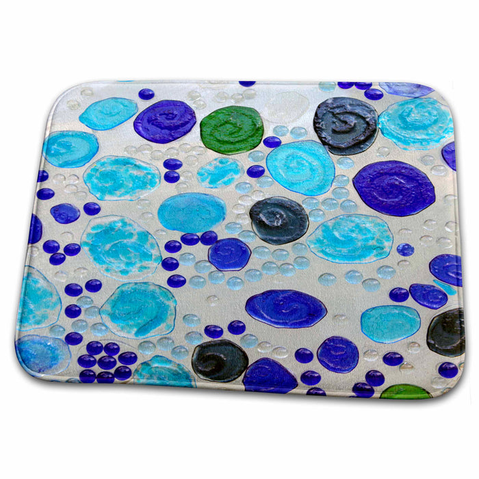 Dish Drying Mat - Ireland, Ritz-Carlton Powerscourt, glass abstract - EU15 KWI0040 - Kymri Wilt Abstracts