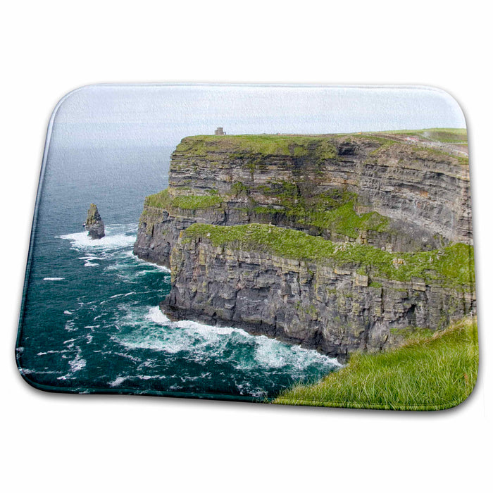 Dish Drying Mat - Limerick, Ireland, Cliffs of Moher, Atlantic Ocean - EU15 MWR0006 - Micah Wright Cliffs