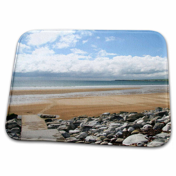 Dish Drying Mat - Lahinch, Ireland. Beaches at this surfing town - EU15 MWR0065 - Micah Wright Beaches