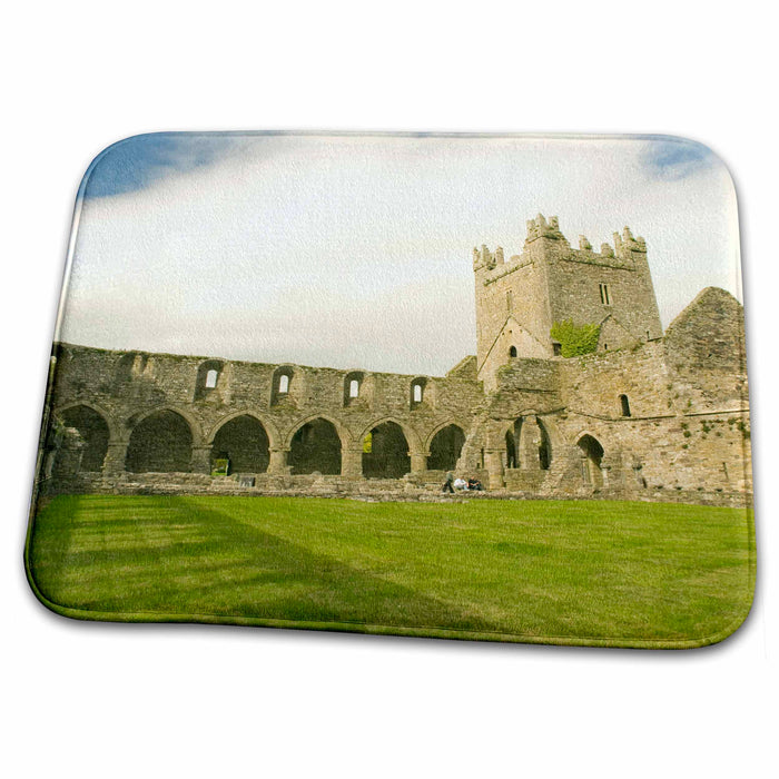 Dish Drying Mat - Castle, Jerpoint Abbey, Thomastown, Ireland - EU15 PWA0065 - Patrick J. Wall Castles