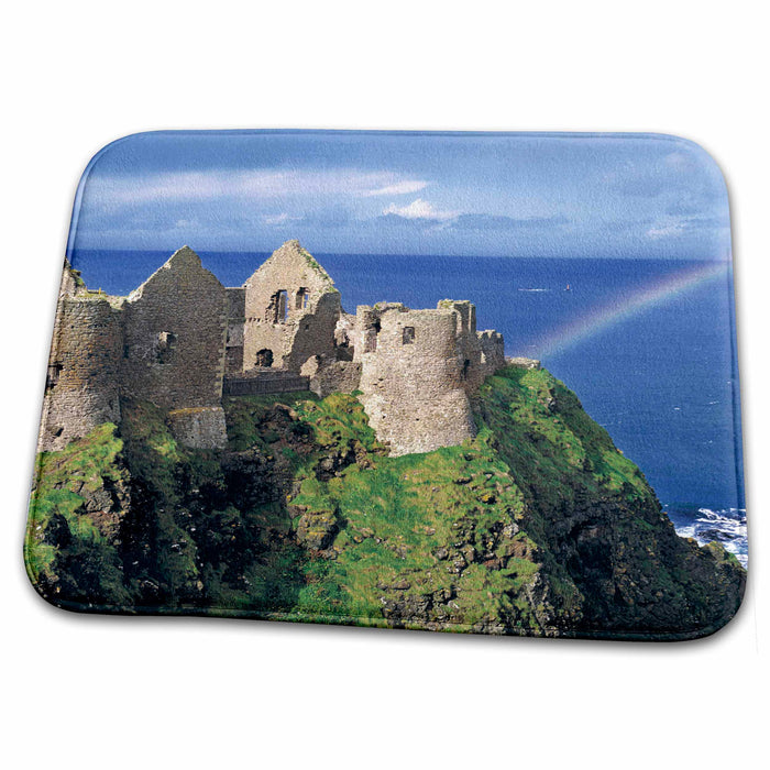 Dish Drying Mat - Rainbow, Dunluce Castle, Antrim, No. Ireland - EU15 RER0002 - Ric Ergenbright Castles