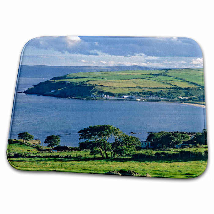 Dish Drying Mat - No. Ireland, Antrim, Torr Head, Village bay - EU15 RER0016 - Ric Ergenbright Bays