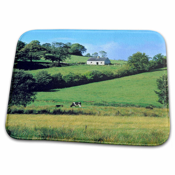 Dish Drying Mat - No. Ireland, Fermanagh Lough Erne Stone farmhouse - EU15 RER0023 - Ric Ergenbright Farms