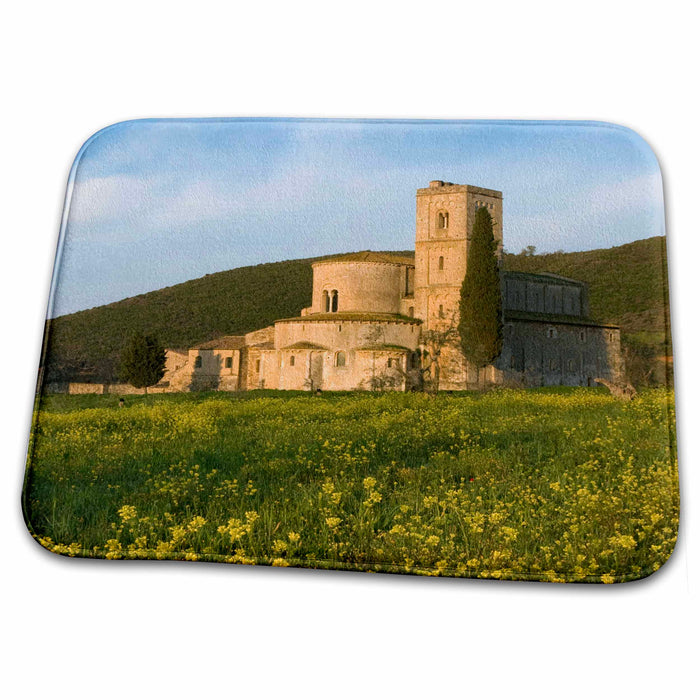 Dish Drying Mat - Italy, Tuscany, Monastery of Sant Antimo - EU16 BTH0001 - Brenda Tharp Tuscany