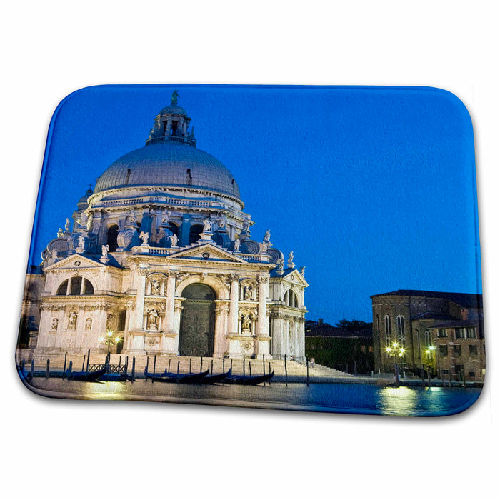 Dish Drying Mat - Italy, Venice. Chuch of Santa Maria della Salute - EU16 BTH0108 - Brenda Tharp Churches