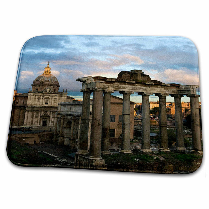 Dish Drying Mat - Forum, Rome, Italy - EU16 DBN0183 - David Barnes Rome