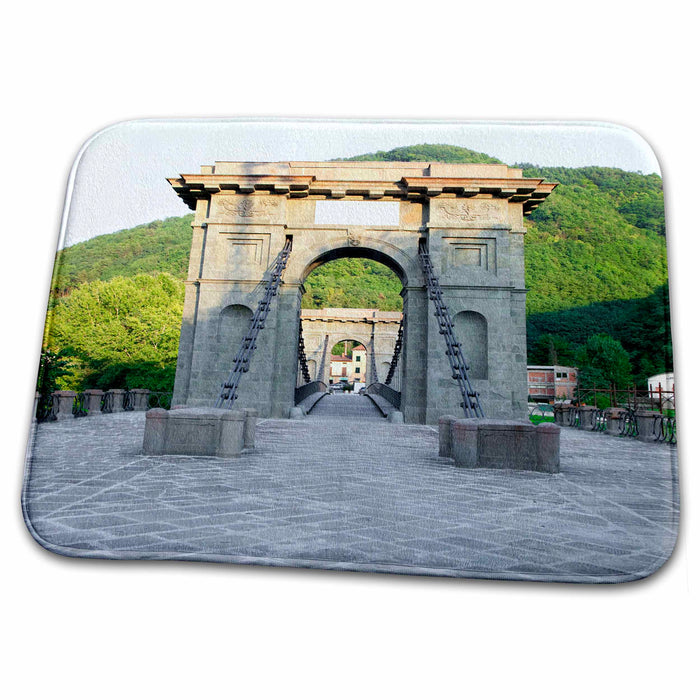 Dish Drying Mat - Bridge, Bagni di Lucca, Tuscany, Italy - EU16 IST0001 - Inti St. Clair Bridges