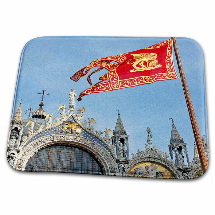 Dish Drying Mat - Italy, Venice, St. Marks Basilica church - EU16 LEN0396 - Lisa S. Engelbrecht Churches