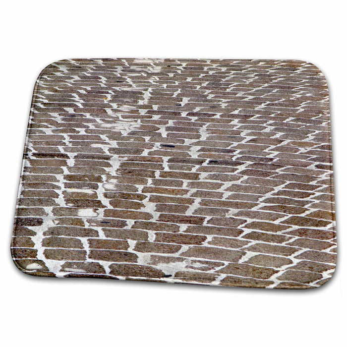 Dish Drying Mat - Street brick pattern, Italy - EU16 MME0139 - Michele Molinari Patterns