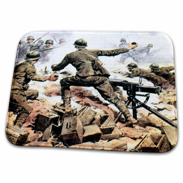 Dish Drying Mat - WWI, Italian troops, Italy - EU16 PRI0094 - Prisma WWI