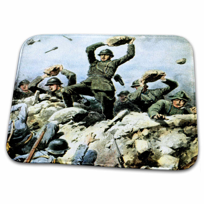 Dish Drying Mat - WWI, Italian troops, Italy - EU16 PRI0137 - Prisma WWI