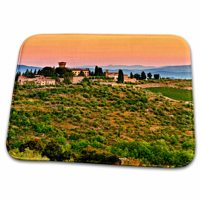 Dish Drying Mat - Italy, Tuscany, Estate Castello di Verrazzano - EU16 RDU0112 - Richard Duval Tuscany