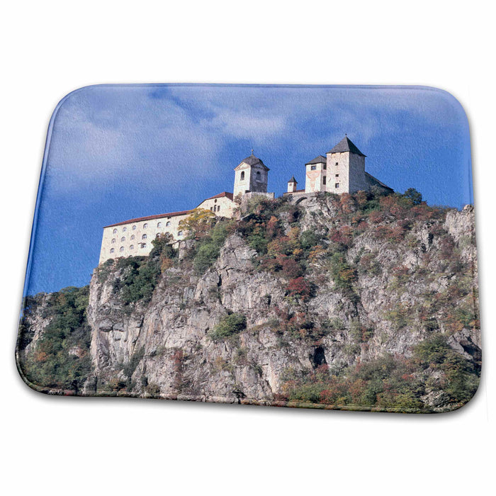 Dish Drying Mat - Italy, Chiusa, Monastery, Dolomite Alps - EU16 RER0093 - Ric Ergenbright Italian Dolomites