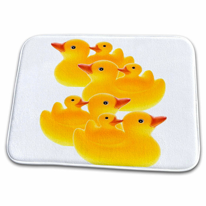 Dish Drying Mat - Rubber Ducks