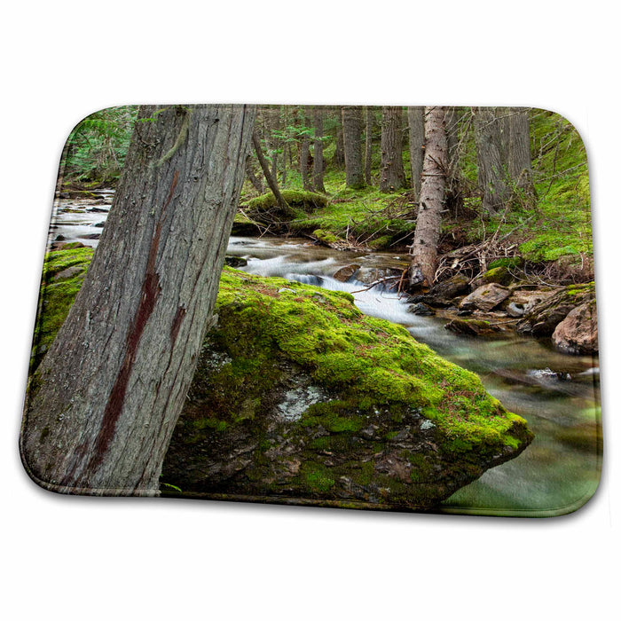 Dish Drying Mat - Mission Creek near St. Ignatius, Montana - US27 CHA1828 - Chuck Haney Montana