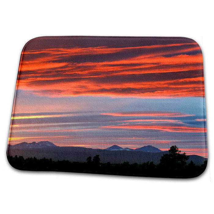 Dish Drying Mat - USA, Oregon, Bend. Cascades Range - US38 RER0319 - Ric Ergenbright Oregon