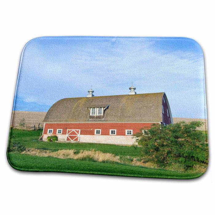 Dish Drying Mat - USA, Oregon, Weston, Union Barn (Property Released) - US38 RTI0106 - Rob Tilley Barns