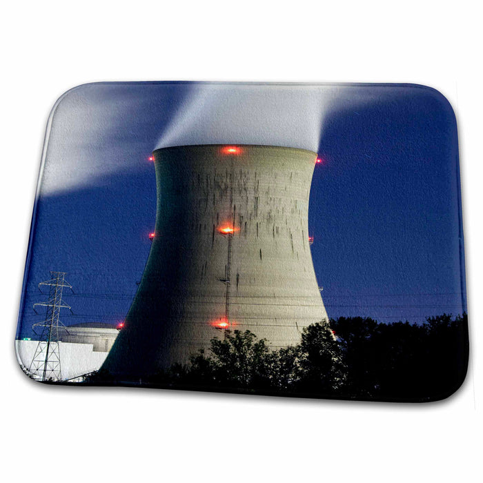 Dish Drying Mat - Pennsylvania, Three Mile Island power plant industry - US39 PSO0012 - Paul Souders Industry