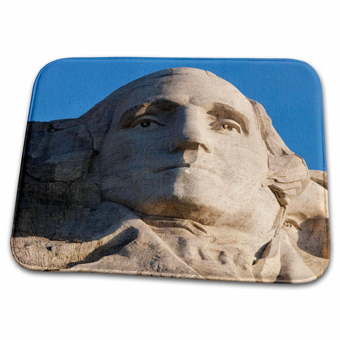 Dish Drying Mat - South Dakota, Mount Rushmore, George Washington - US42 PSO0004 - Paul Souders South Dakota