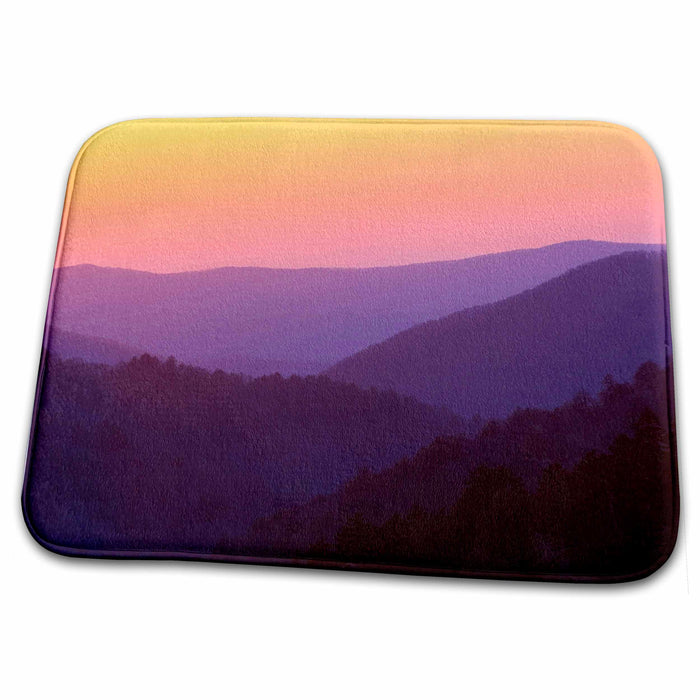 Dish Drying Mat - Morton Overlook, Great Smoky Mountains, Tennessee - US43 AJE0185 - Adam Jones Tennessee