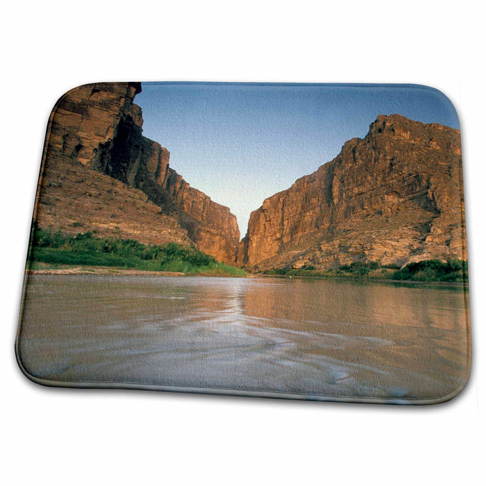 Dish Drying Mat - Texas, Big Bend National Park. Rio Grande - US44 GJE0010 - Gavriel Jecan Texas