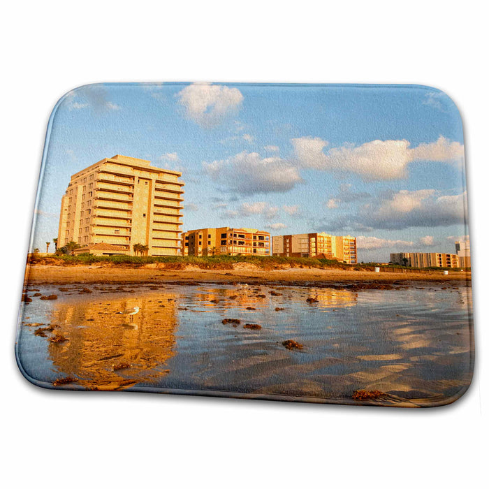 Dish Drying Mat - Resort hotels, beach, South Padre Island, Texas - US44 LDI0335 - Larry Ditto Texas