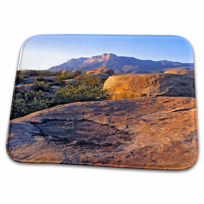 Dish Drying Mat - El Capitan Peak, Guadelupe Mountains NP, Texas - US44 RER0007 - Ric Ergenbright Texas