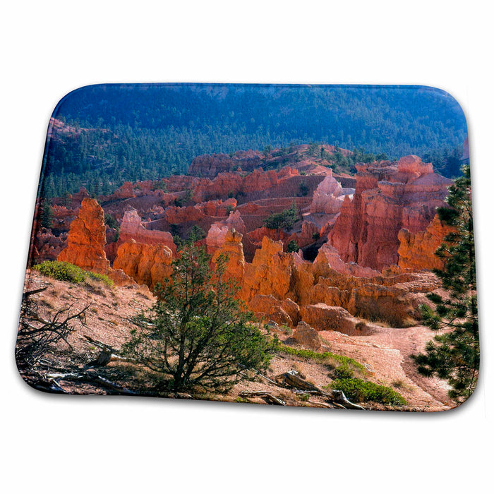 Dish Drying Mat - Utah, Bryce Canyon, Spires, Pinacles, Silent City - US45 BFR0090 - Bernard Friel Utah