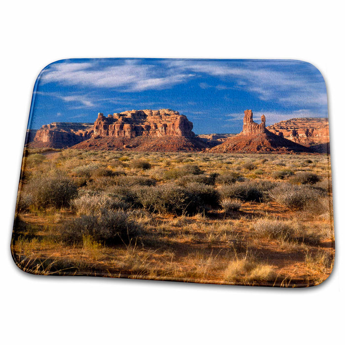 Dish Drying Mat - Utah-Arizona, Valley of the Gods, Spires and Buttes - US45 BFR0092 - Bernard Friel Utah