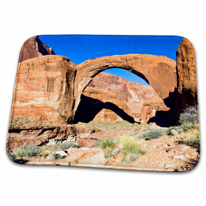 Dish Drying Mat - Utah, Rainbow Bridge, Natural Bridge - US45 BFR0095 - Bernard Friel Utah