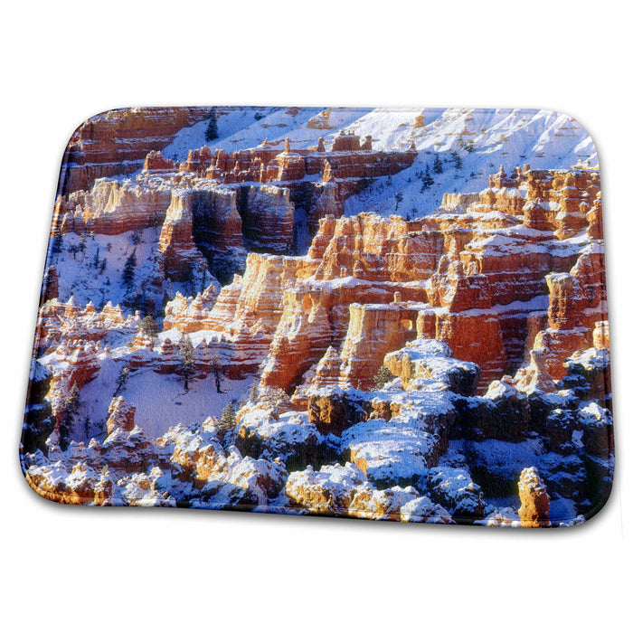 Dish Drying Mat - Utah, Bryce Canyon NP, Winter, sandstone - US45 BJA0004 - Jaynes Gallery Utah